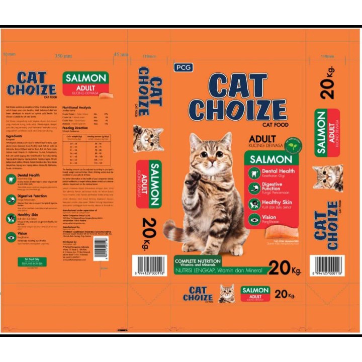 Cat Choize Salmon Adult Cat Dry Food 20kg
