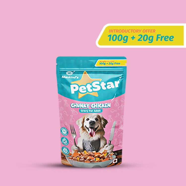 PetStar Chunky Chicken Gravy For Adult 100g+20g Free